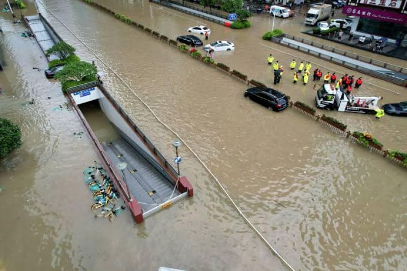 Flood in China Claims 5 Lives, Several Missing as Havoc Wreaks Across the Region