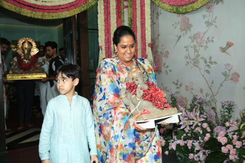 Sneak Peek into Ganesh Chaturthi Celebrations of Celebrities