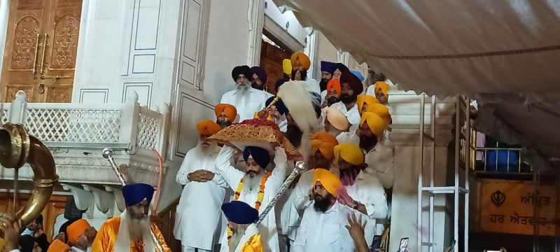 Golden Temple in Amritsar, Punjab (09-10-2023)