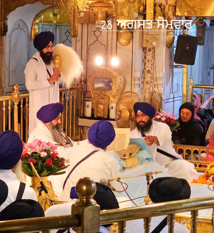 Golden Temple in Amritsar, Punjab (28-08-2023)