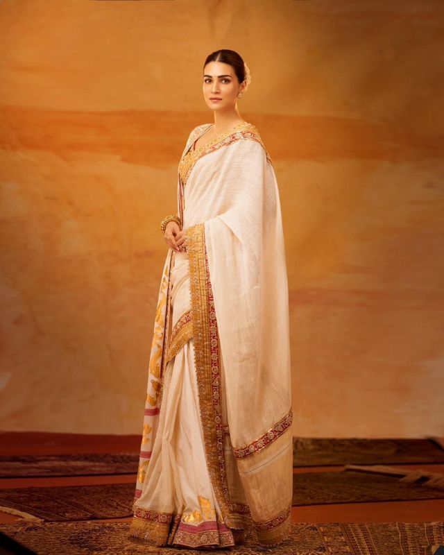 Serene Saree Look of Kriti Sanon is beautiful