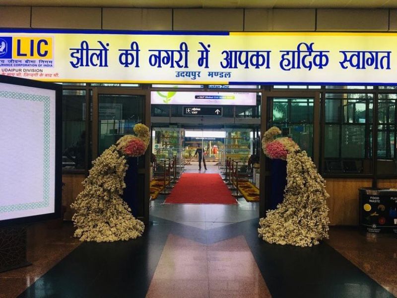 Parineeti Chopra & Raghav Chadha Reached Udaipur; Airport Adorned to Welcome Bride & Groom