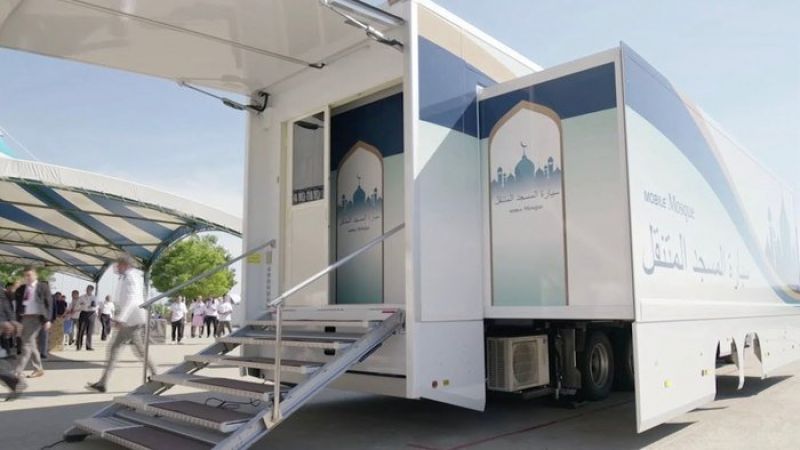 Mobile mosque to help Muslims pray at Tokyo Olympics