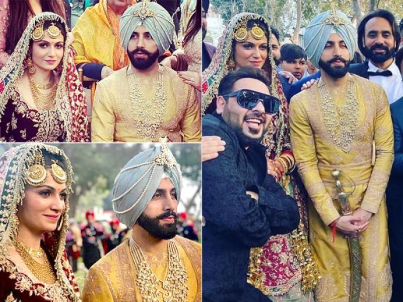 Gurdas Mann's son Gurrickk G Mann marries Simran Kaur Mundi 