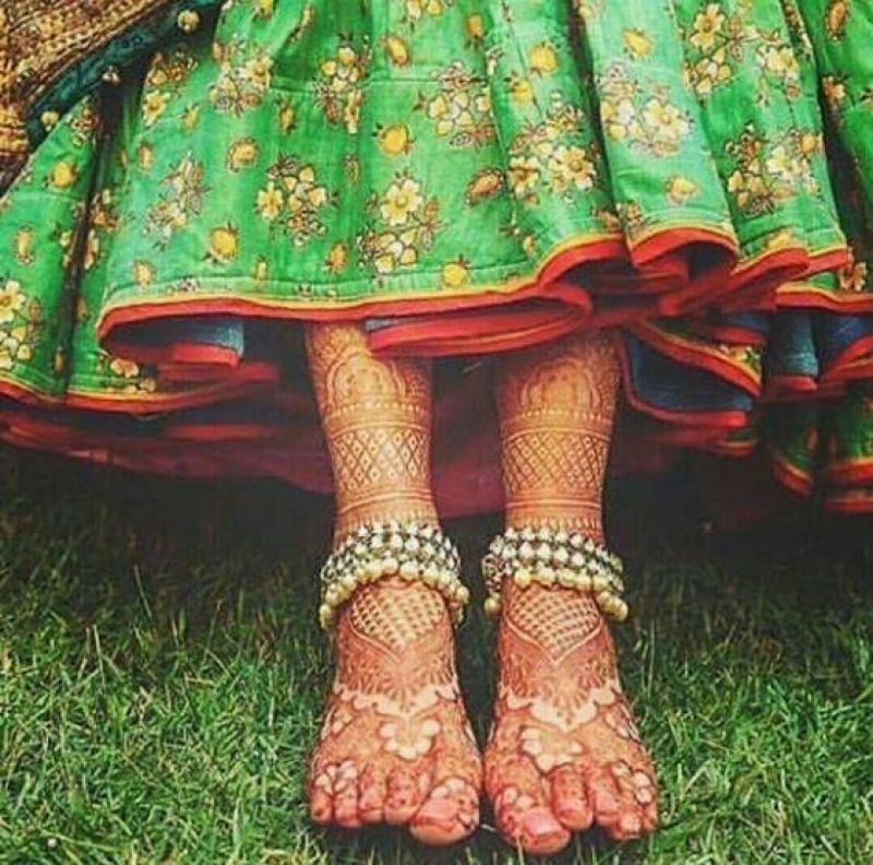  Indian Bridal Anklet