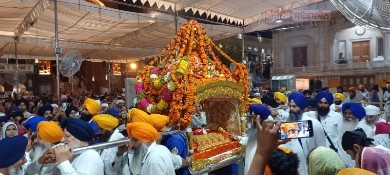 Golden Temple in Amritsar, Punjab (04-09-2023)