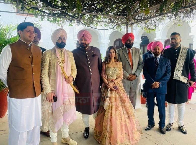 Navjot Singh Sidhu Shares Heartwarming Pics from Son's Wedding