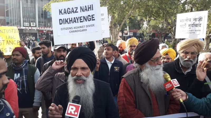 Chandighar Protest 