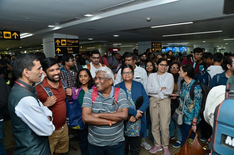 As part of Operation Ajay, a strategic initiative to bring back stranded Indian citizens from Israel, the second flight successfully arrived in New Delhi, carrying 235 individuals eager to return to their homeland.
