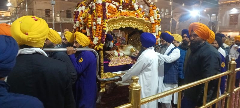 Golden Temple in Amritsar, Punjab (27-12-2023)