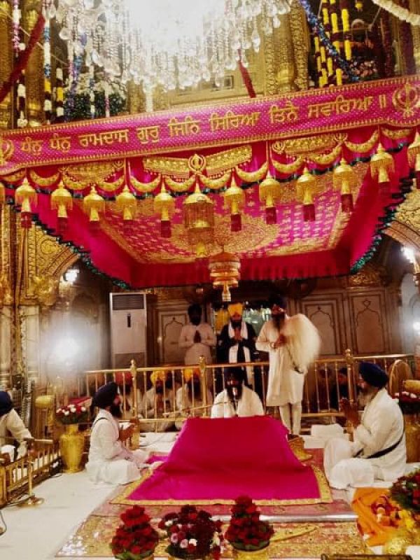 Golden Temple in Amritsar, Punjab (31-10-2023)