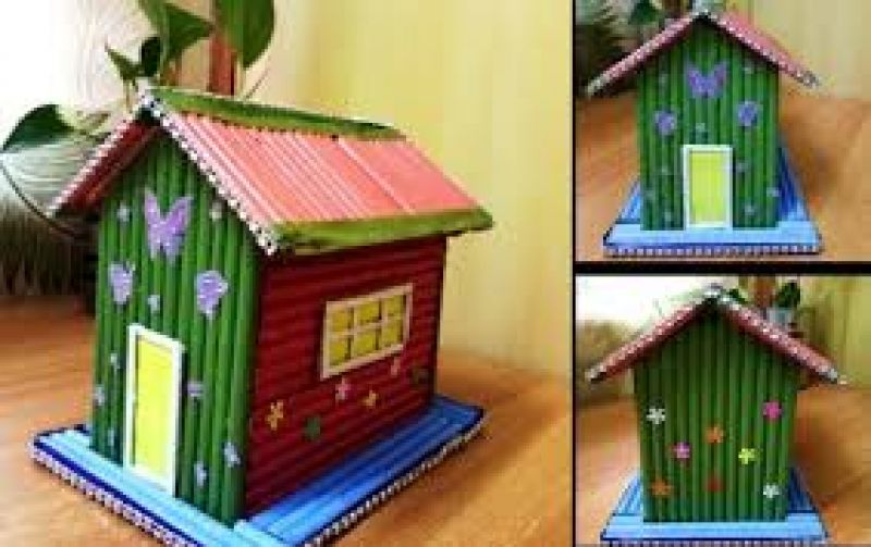 Home Decoration from Waste Materials