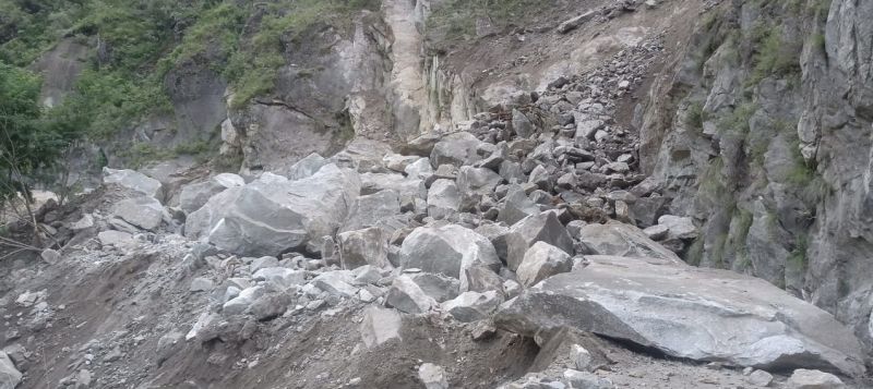 Himachal Pradesh Ravaged by Landslides: National Highway 5 Closed Near Wangtu in Kinnaur District