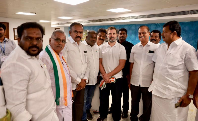 Rahul Gandhi Reaches Wayanad After Restoration of Lok Sabha Membership