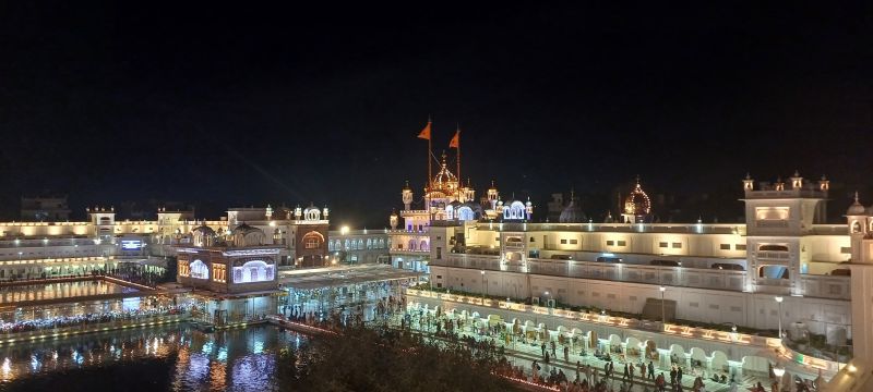 Golden Temple in Amritsar, Punjab (14-12-2023)