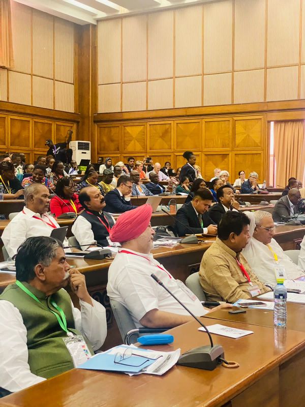 66th Commonwealth Parliamentary Association Meeting in Accra, Ghana. India was Represented by MP Jasbir Singh Gill from Khadoor Sahib. Jasbir Gill met UK MP Ian Liddell-Grainger.
