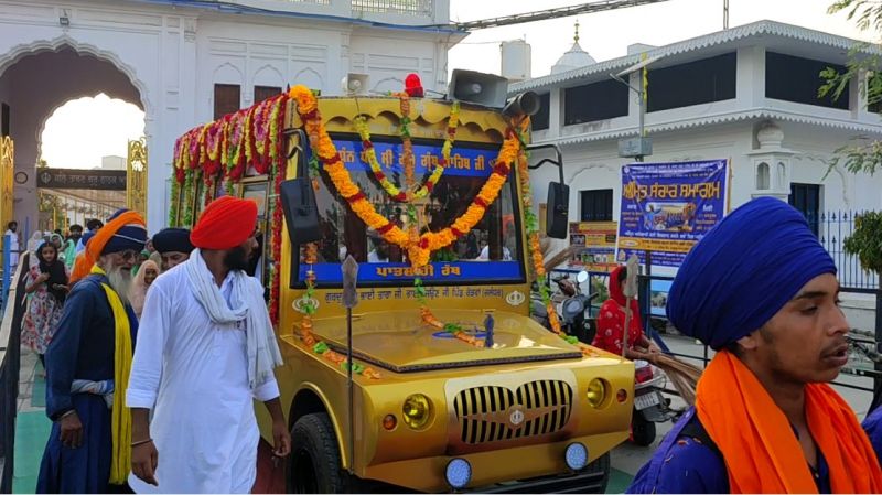 Nagar Kirtan Taken Out in Sultanpur Lodhi to Commemorate Joti Jot Divas of Sri Guru Amardas Ji
