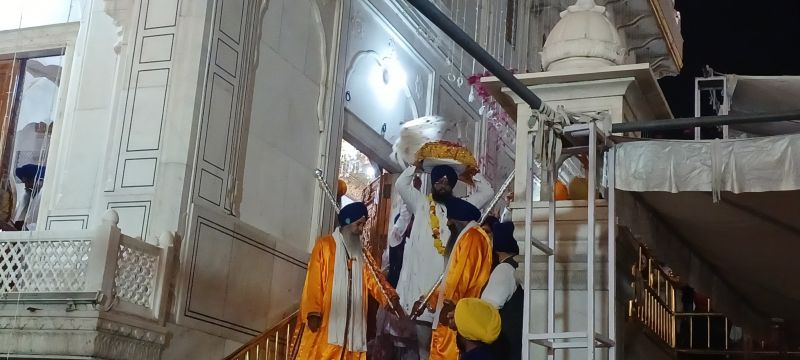 Golden Temple in Amritsar, Punjab (15-12-2023)