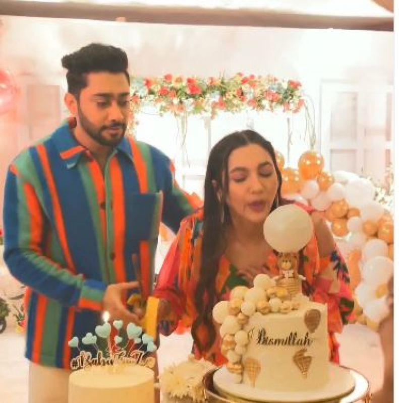 Actress Gauahar Khan & Hubby Zaid Darbar Hosts Baby Shower Ceremony, Looking Gorgeous