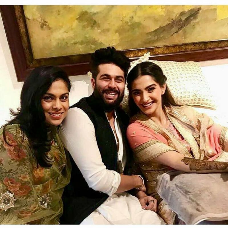 Sonam Kapoor Mehendi Ceremony