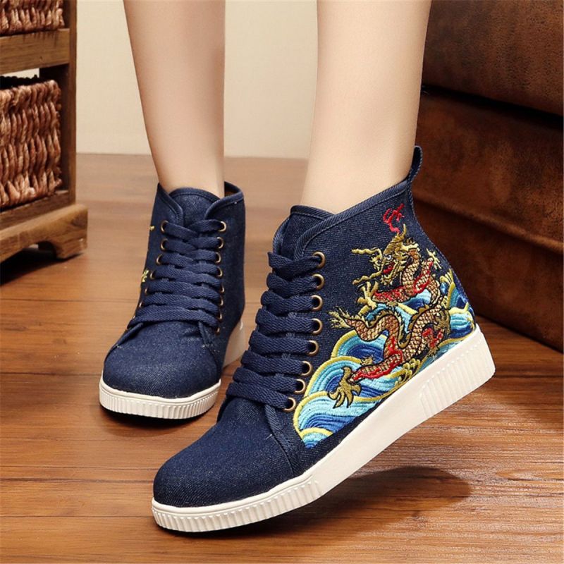 Try These Trendy Embroidered Sneakers

