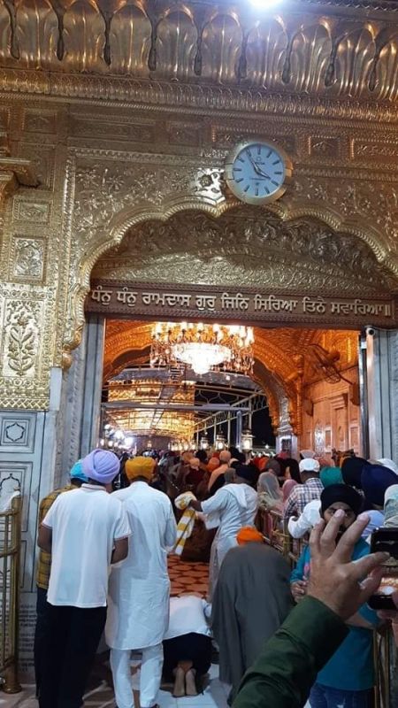 Golden Temple in Amritsar, Punjab (22-10-2023)