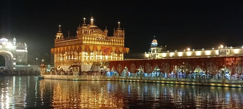 Golden Temple in Amritsar, Punjab (03-10-2023)