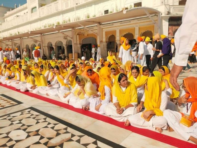 CM Bhagwant Mann offer prayers at Golden Temple for Drug-Free Punjab; Around 40,000 Kids Joined 