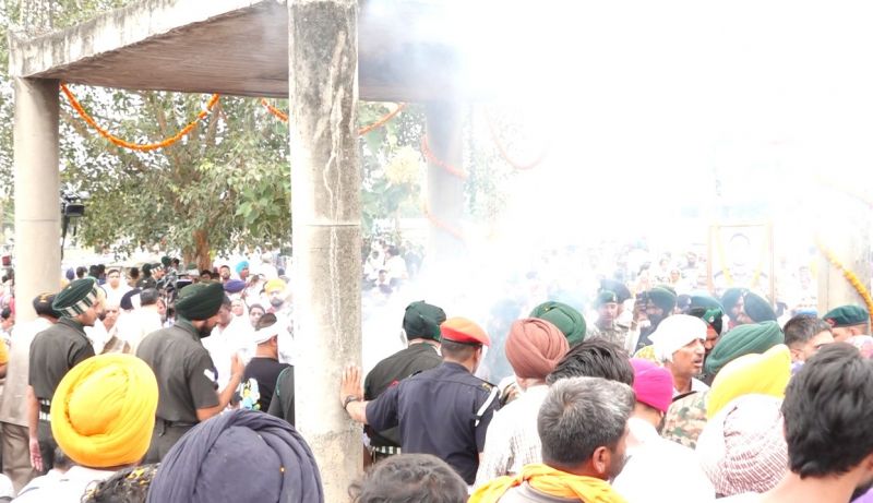 Tributes: Martyr Colonel Manpreet Singh Laid to Rest with Military Honours