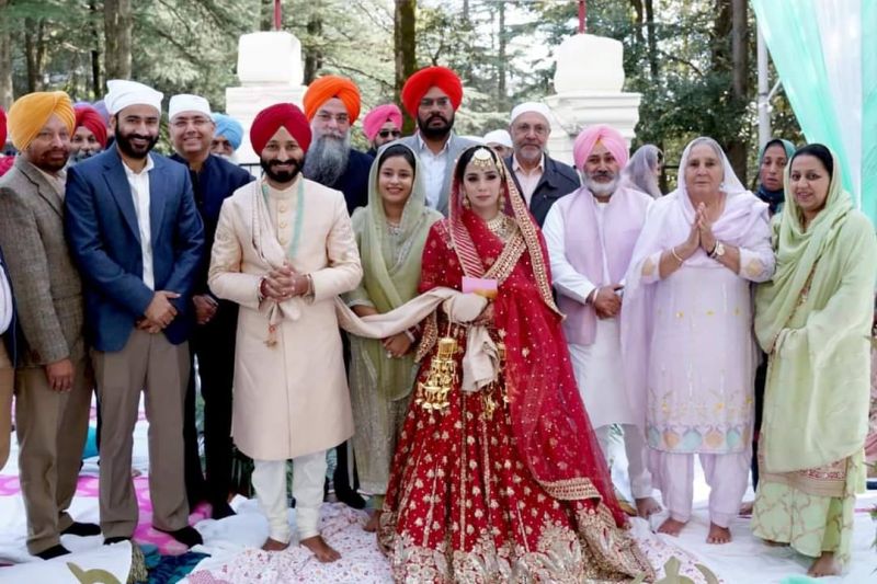 AAP MLA Amritpal Singh Sukhanand Shares Wedding Photos
