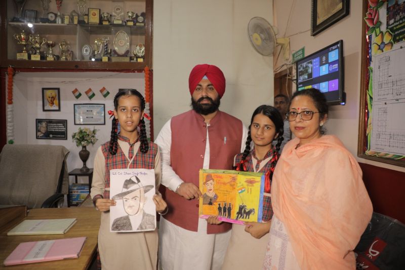 Education Minister Harjot Bains Inspected Govt Model Senior Secondary School Kharar
