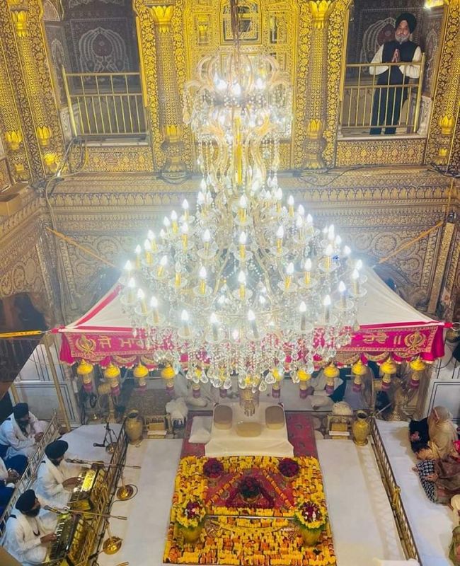 Golden Temple in Amritsar, Punjab (22-10-2023)