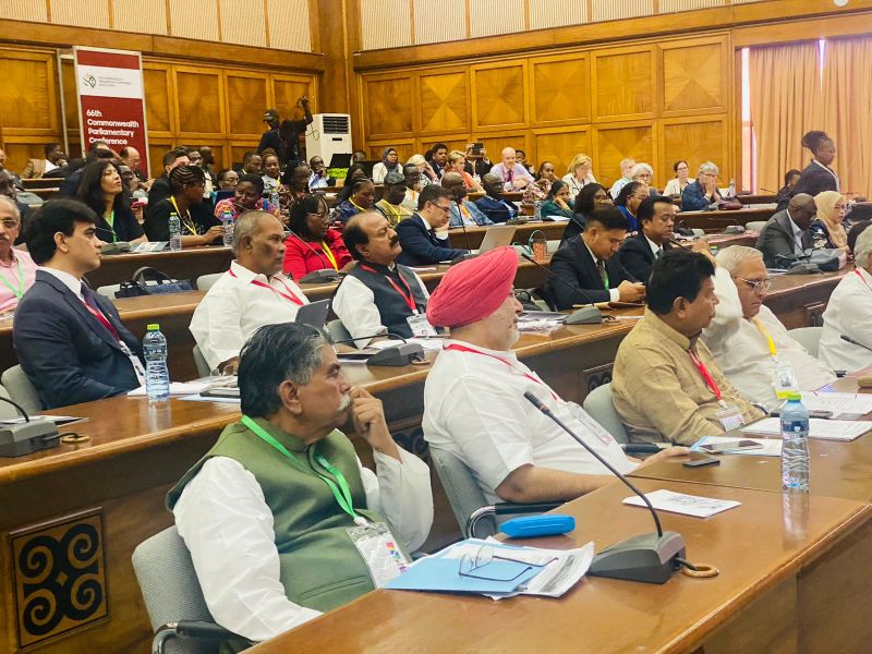 66th Commonwealth Parliamentary Association Meeting in Accra, Ghana. India was Represented by MP Jasbir Singh Gill from Khadoor Sahib. Jasbir Gill met UK MP Ian Liddell-Grainger.
