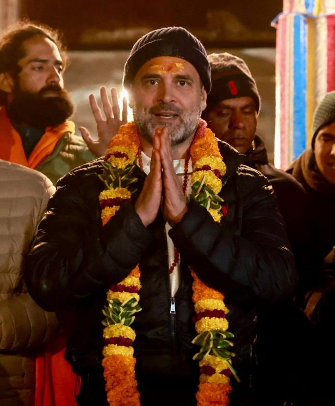 Rahul Gandhi Embarks on 3-Day Journey to Kedarnath, Offers Prayers at the Sacred Temple