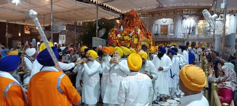 Golden Temple in Amritsar, Punjab (27-07-2023)