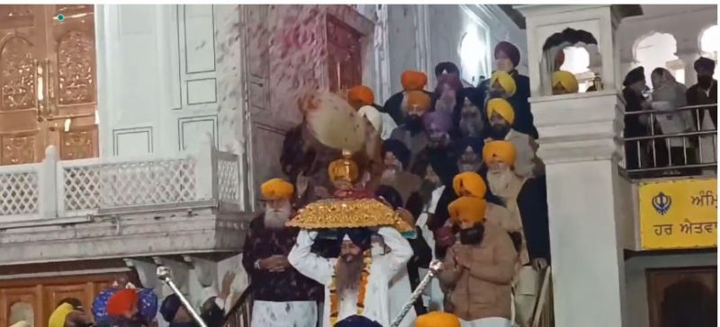 Golden Temple in Amritsar, Punjab (30-12-2023)