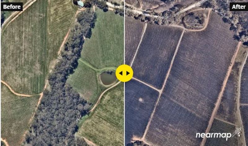 Australian Bushfires From the Air: Before And After Images Show Scale Of Devastation