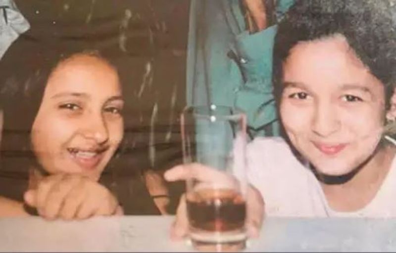 Cute Childhood Pictures of New Mommy- Alia Bhatt