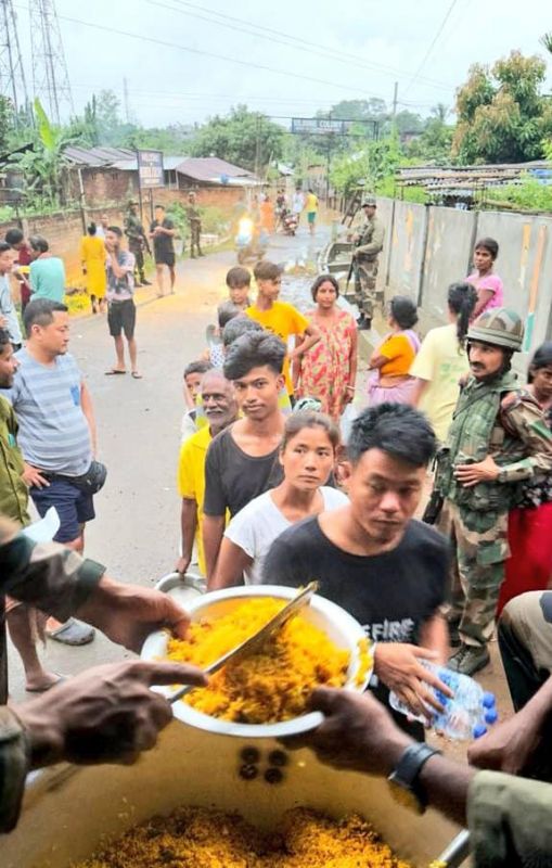 Nagaland: Several People Affected due to Floods in Dimapur after Heavy Rains
