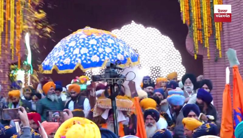Nagar Kirtan Taken From Gurdwara Sri Garhi Sahib, dedicated to Shaheed Purab