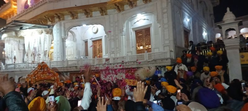 Golden Temple in Amritsar, Punjab (18-12-2023)