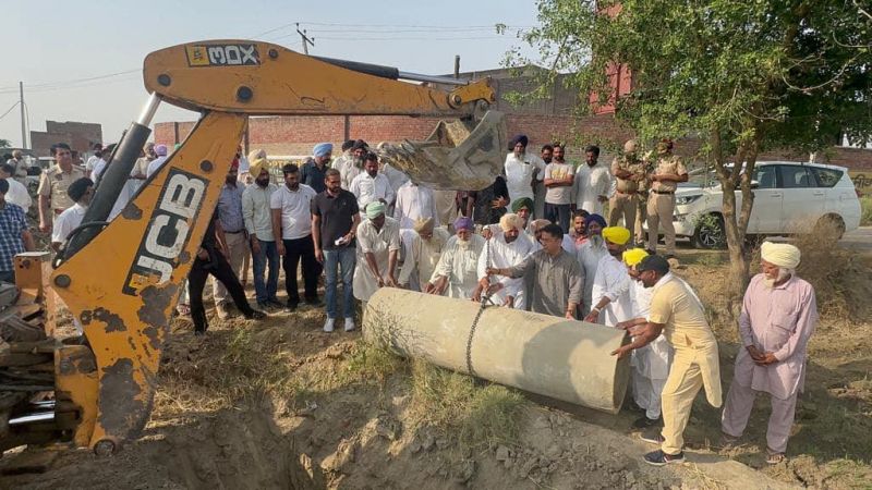 Cabinet Minister Aman Arora Commences construction of various development projects in Tolawal, Sunam
