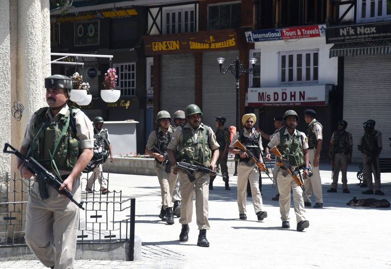 High Alert Issued in view of G-20 summit in Srinagar, Security & Vigilance Tightened in the Area, Police Personnel deployed 