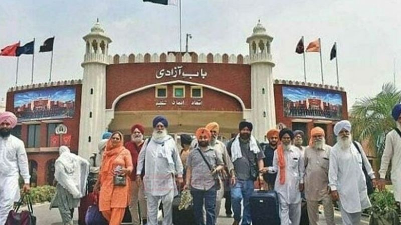 Gurpurab 2023 Celebrations: 3,000 Sikh Pilgrims Reached Pakistan via Wagah Border. Received Warm Welcome, Picture credit goes to Babar Jalandhari. 

