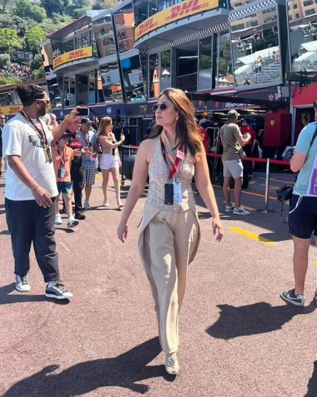 Bollywood actress Kareena Kapoor Khan and Cricketer Yuvraj Singh Represented India at F1 Monaco Grand Prix
