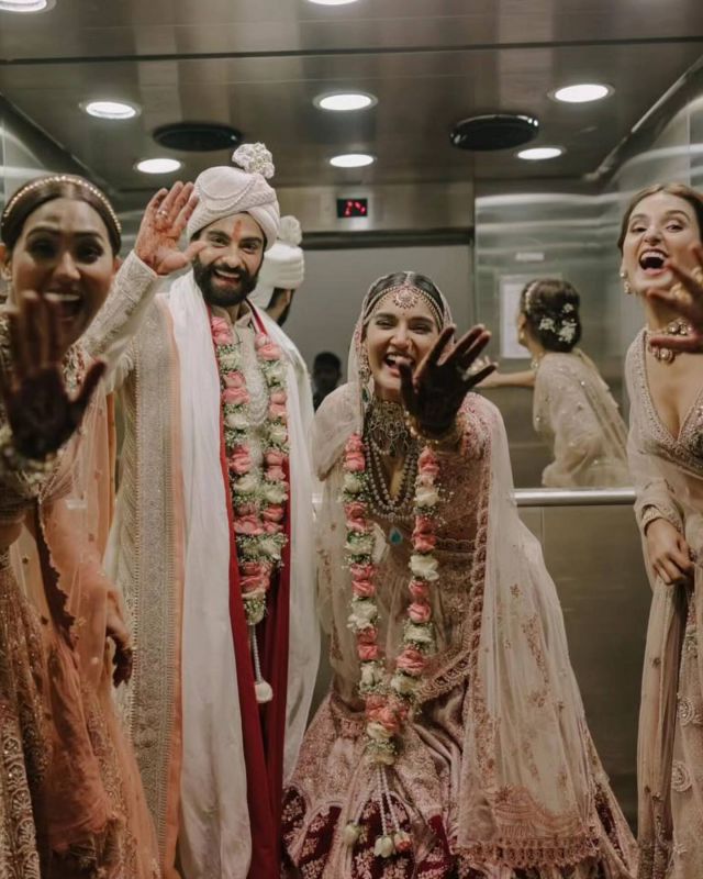 Mukti Mohan Ties the Knot with 'Animal' Star Kunal Thakur, See Pics