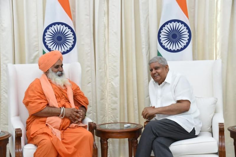 Sant Seechewal Extends Congratulations to Vice President Jagdeep Dhankhar on his Birthday