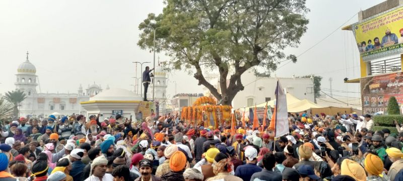 Nagar Kirtan Commemorates Sri Guru Nanak Dev Ji's Birth Anniversary from Gurdwara Birthplace Sri Nankana Sahib
