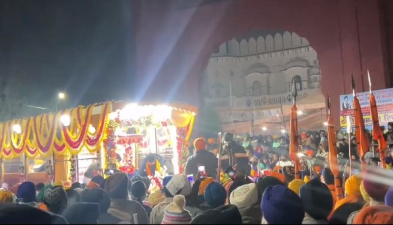 Dashmesh March dedicated to Qila Chor Divas Begin from Fort Anandgarh Sahib