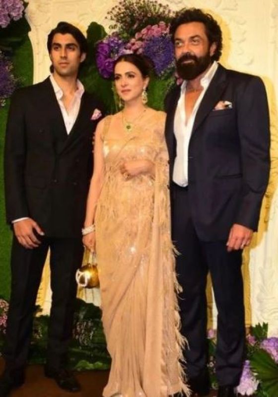 Star Studded Grand Reception of Karan Deol & Drisha Acharya 
